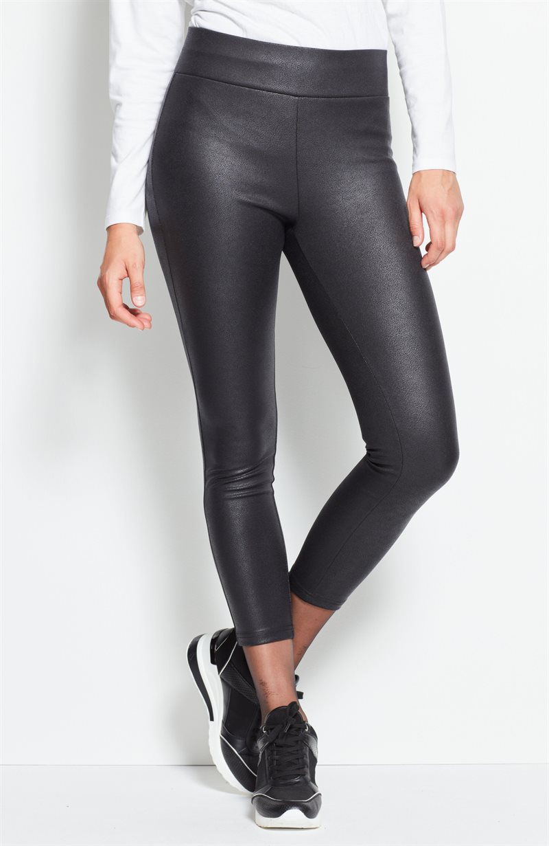 Läs mer om Leggings i skinnimitation