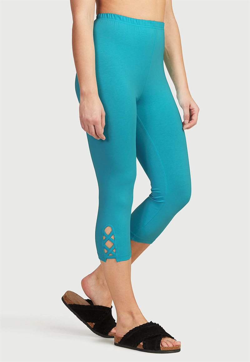 Leggings i caprilängd 2-pack