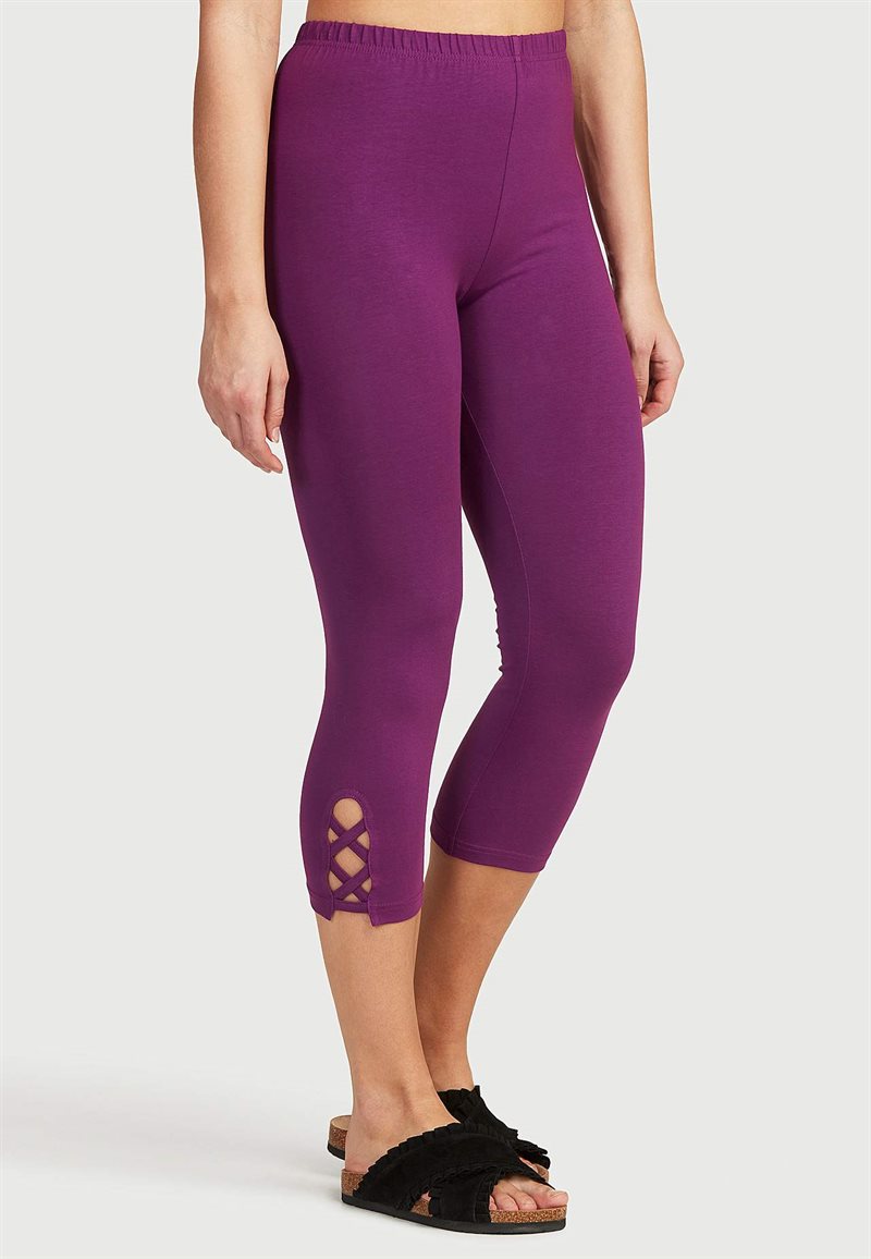 Leggings i caprilängd 2-pack