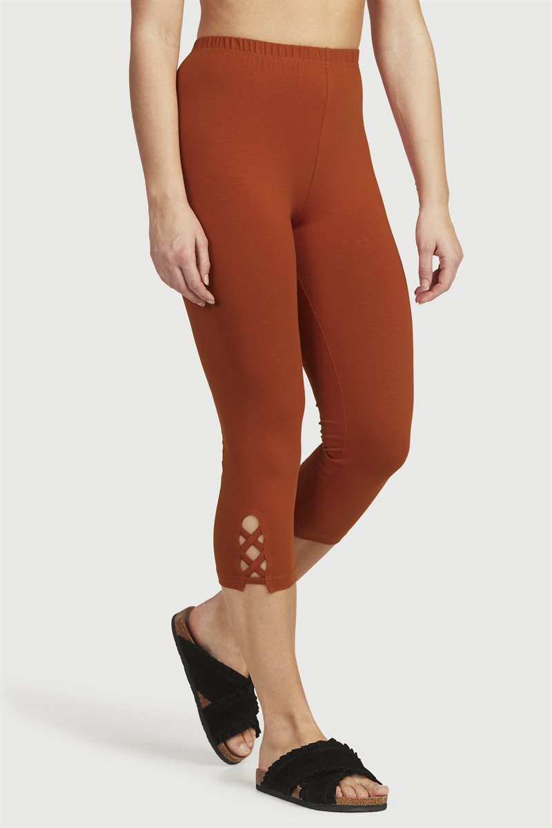 Leggings i caprilängd 2-pack