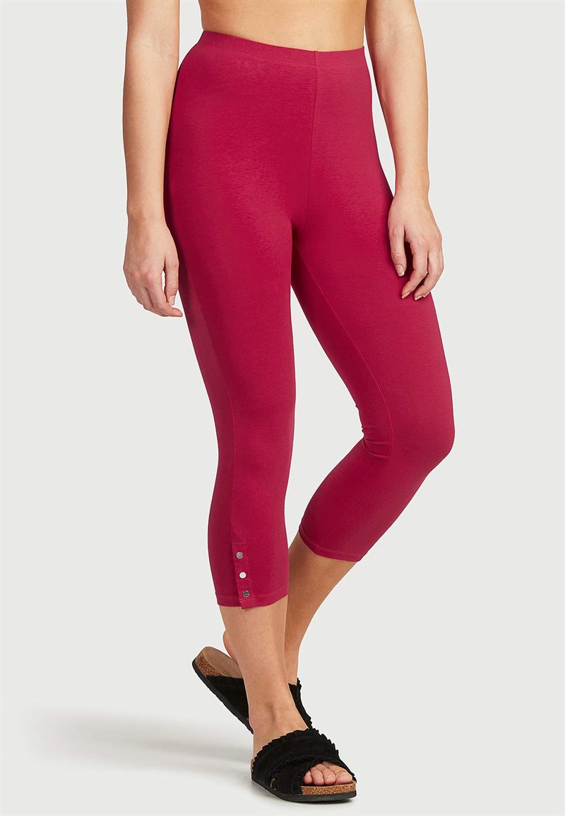 Läs mer om Caprileggings med knappar 2-pack