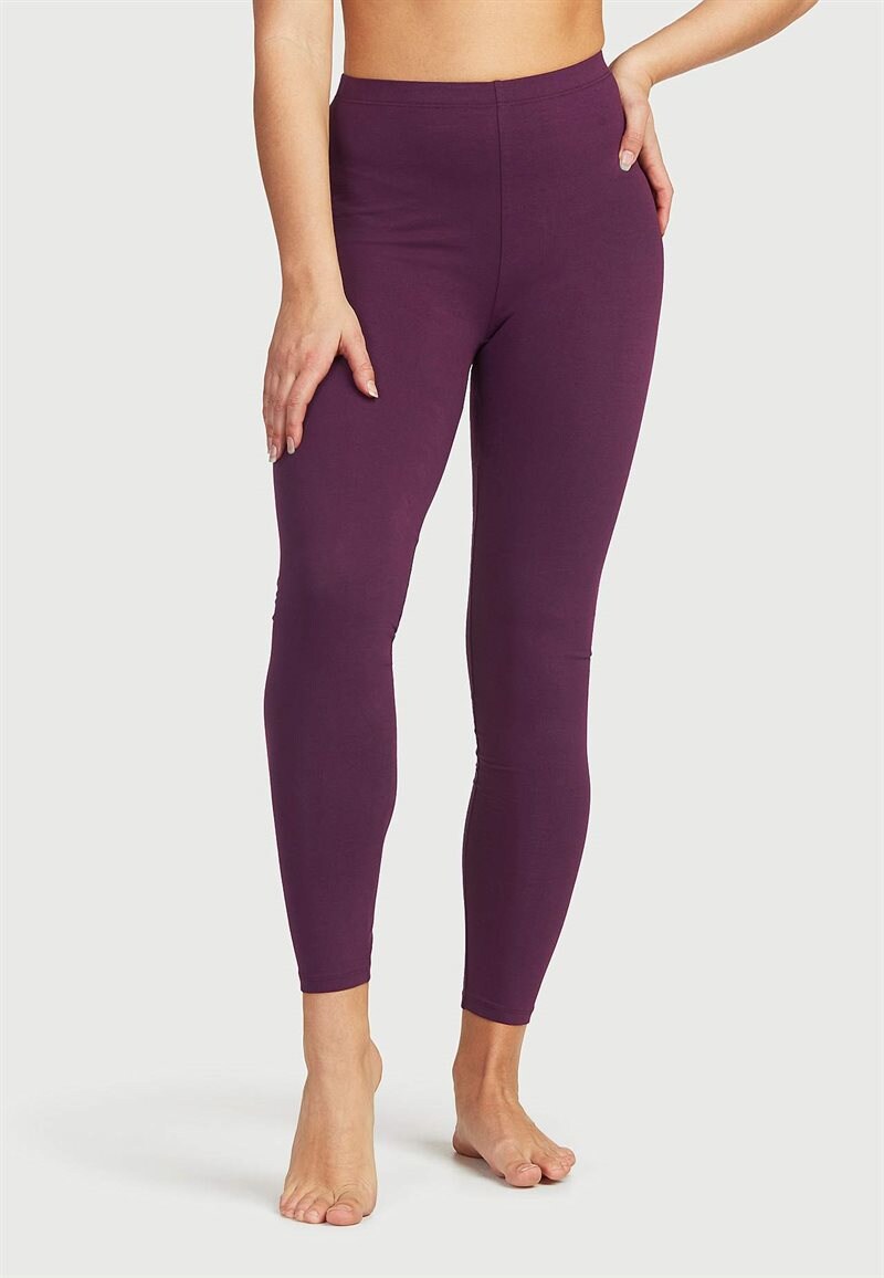 Läs mer om Leggings i mjuk trikå 2-pack