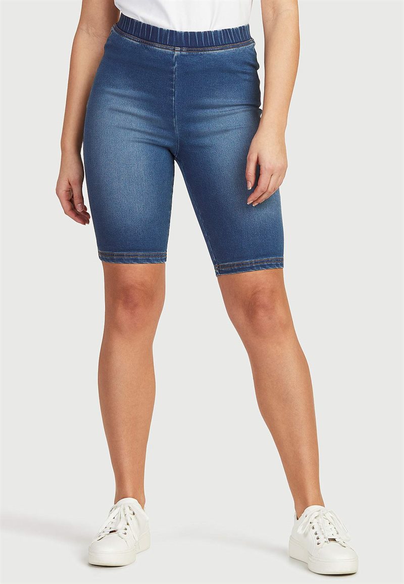 Cykelbyxa i denim