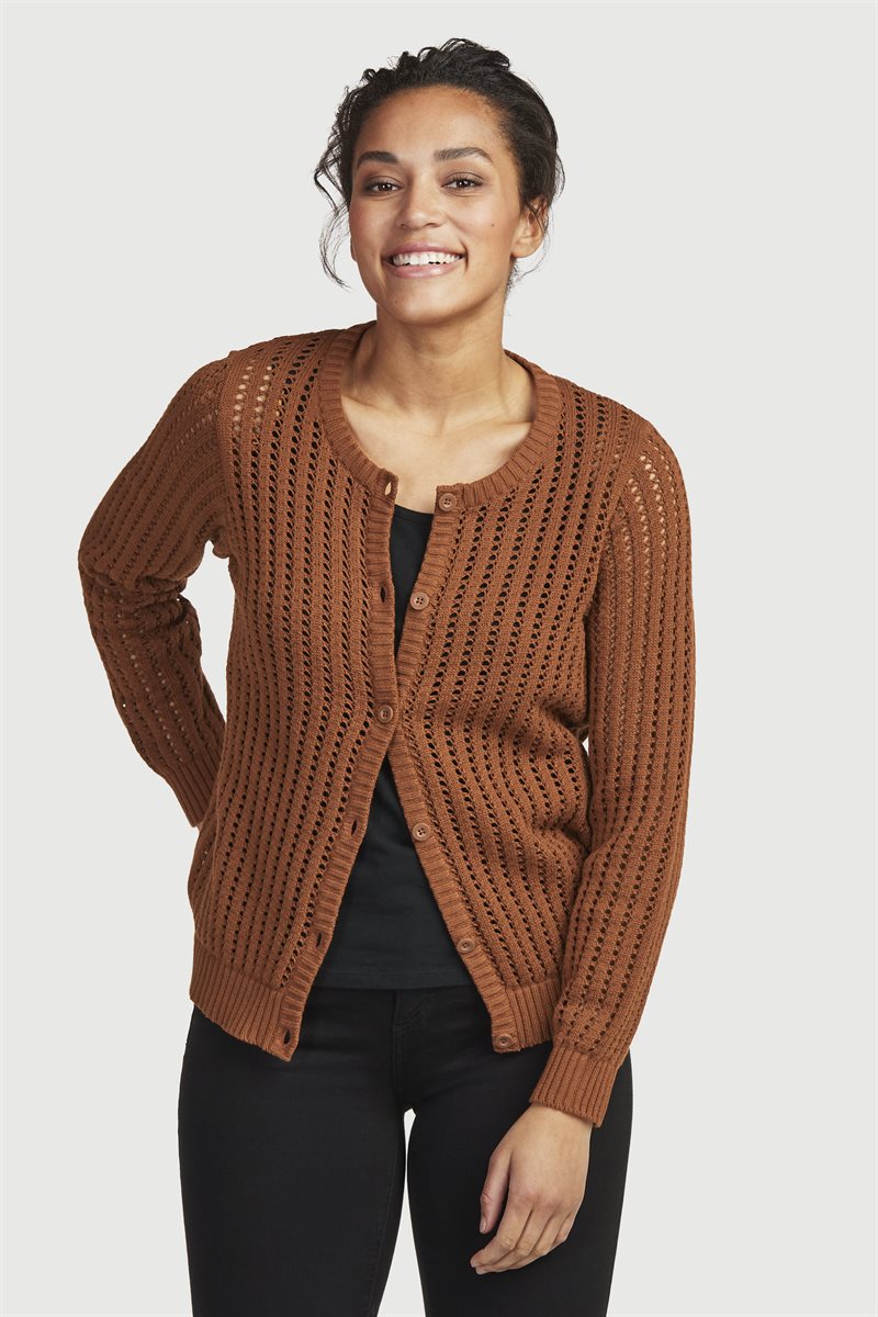 Läs mer om Kort cardigan med knappar