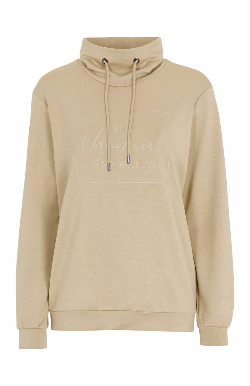 Läs mer om Sweatshirt med hög krage Banu