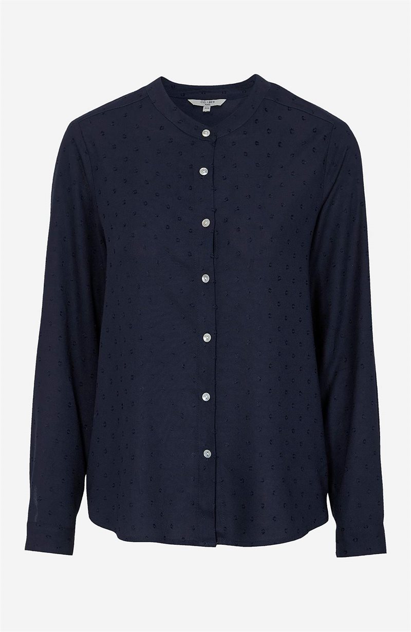 Läs mer om Klassisk blus i viskos