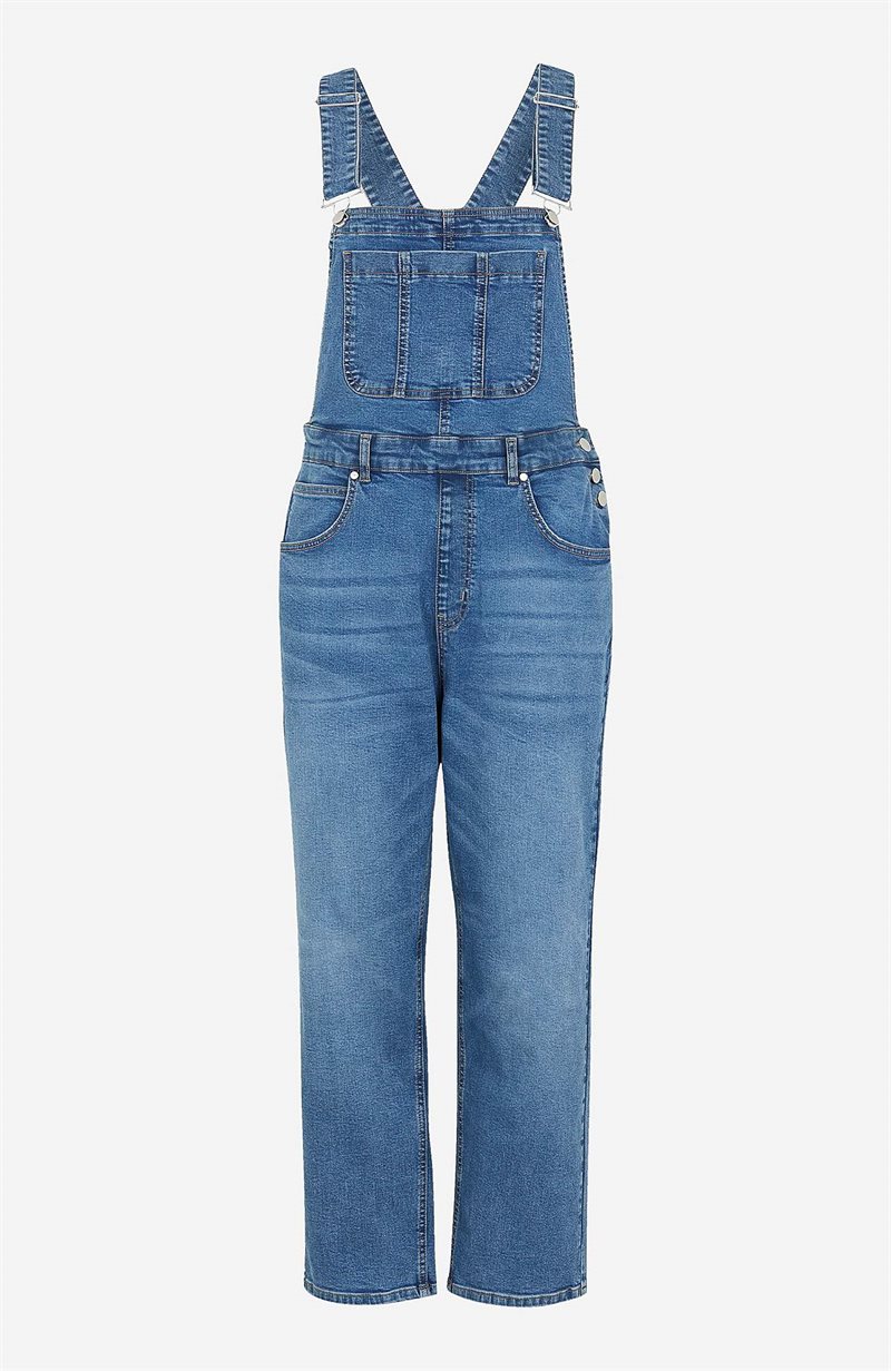 Läs mer om Hängselbyxor i denim