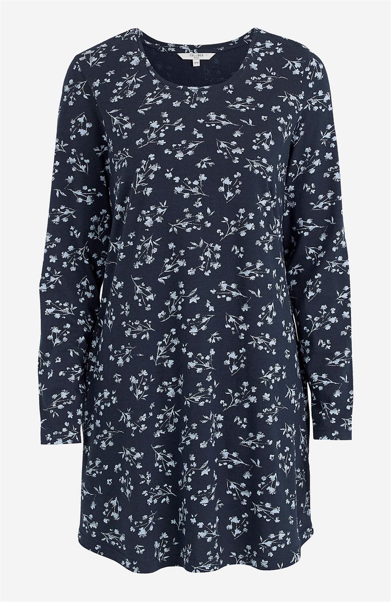 Läs mer om Mönstrad trikåtunika