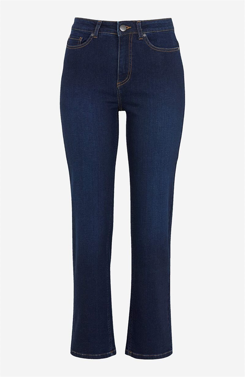 Läs mer om Raka jeans med femficksdesign Linnea