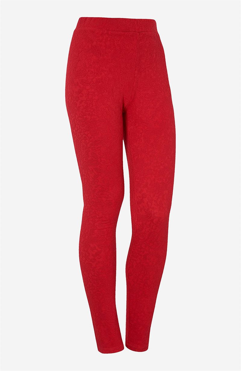 Läs mer om Mönsterstickade leggings