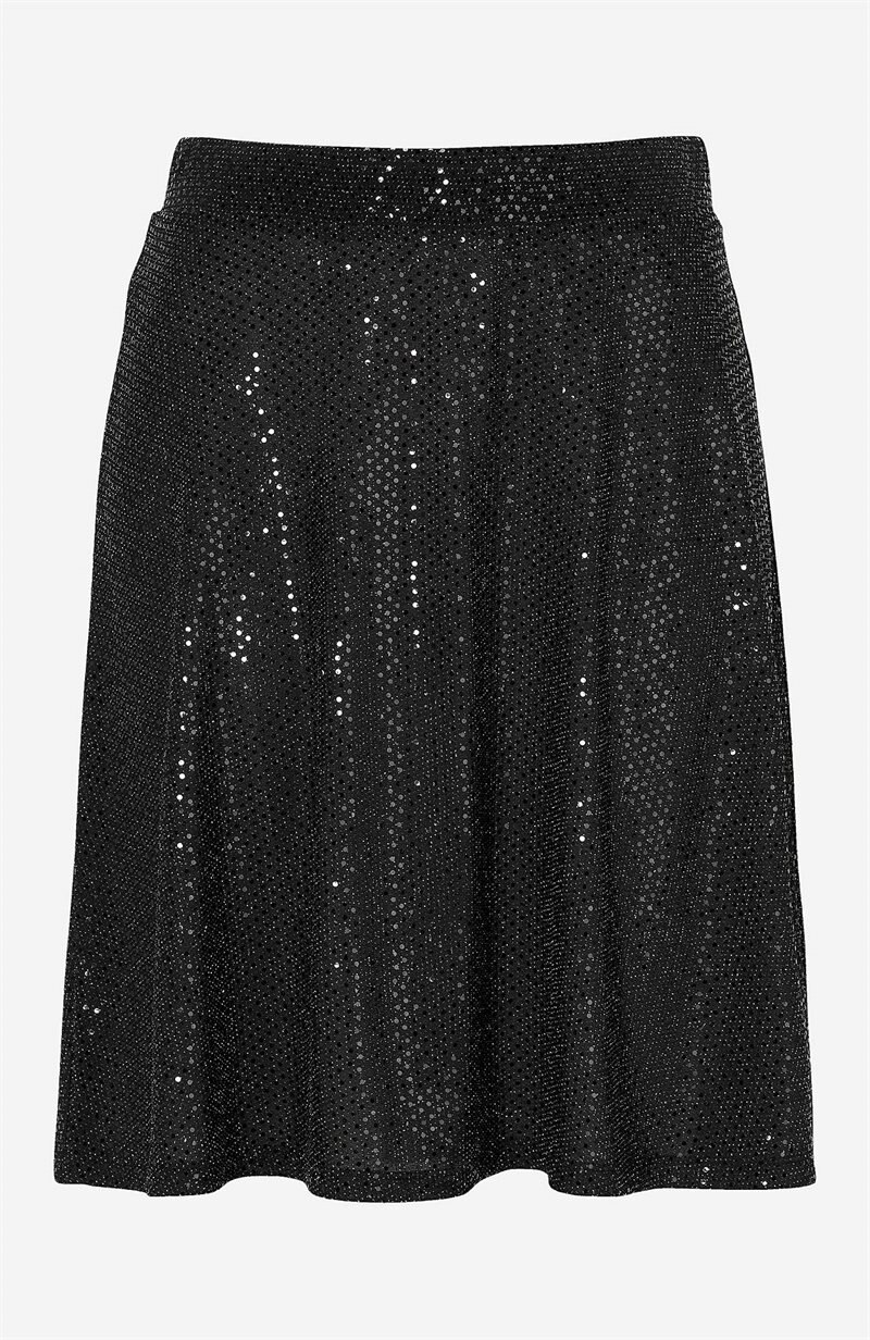 Glittrig kjol med paljetter