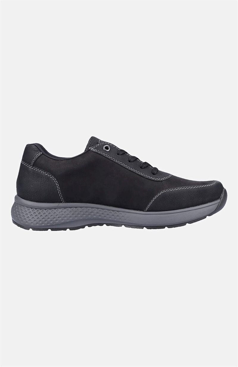 Läs mer om Vattenavvisande sneaker i skinn