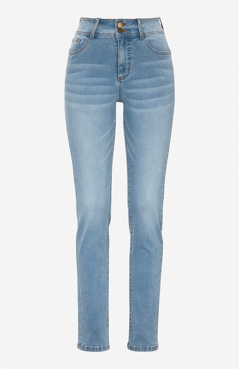 Shaping jeans med stretch