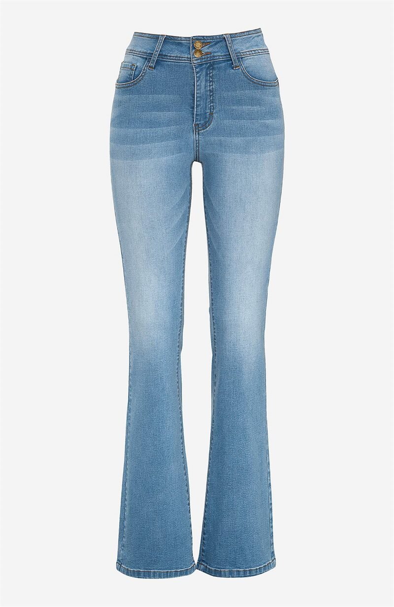 Shaping jeans med stretch