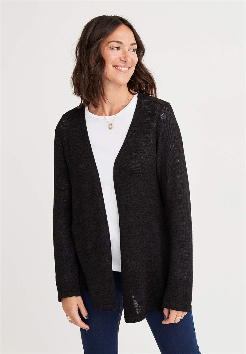 Stickad cardigan