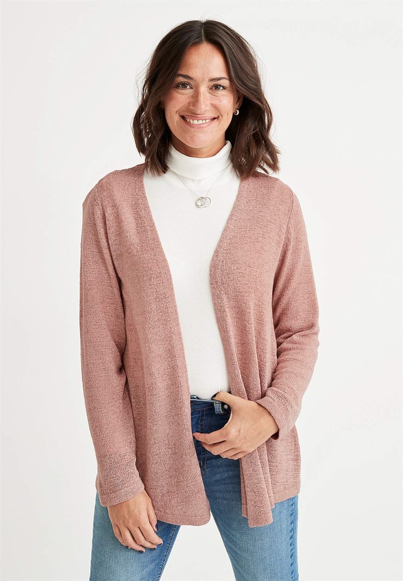 Läs mer om Stickad cardigan