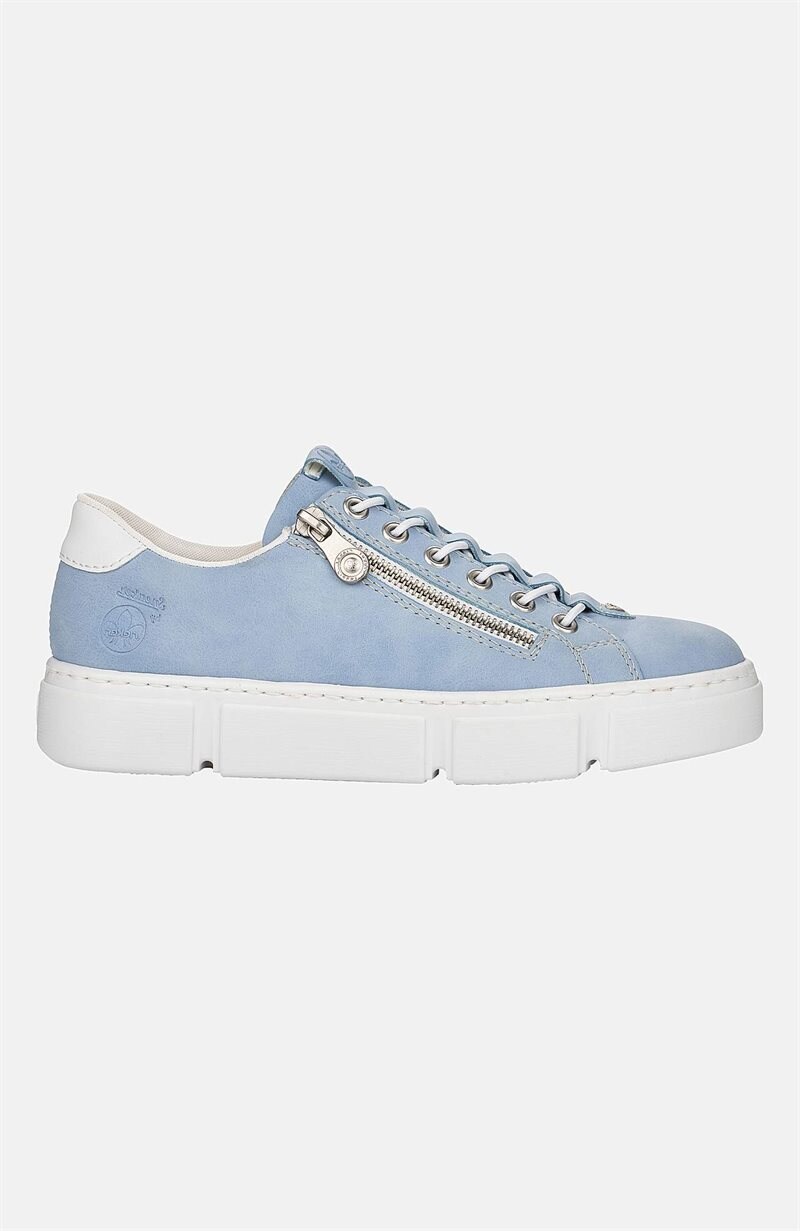 Läs mer om Sneaker i mockaimitation