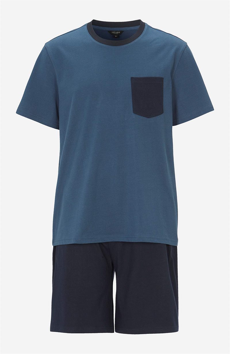 Pyjamasset med t-shirt och shorts Dan