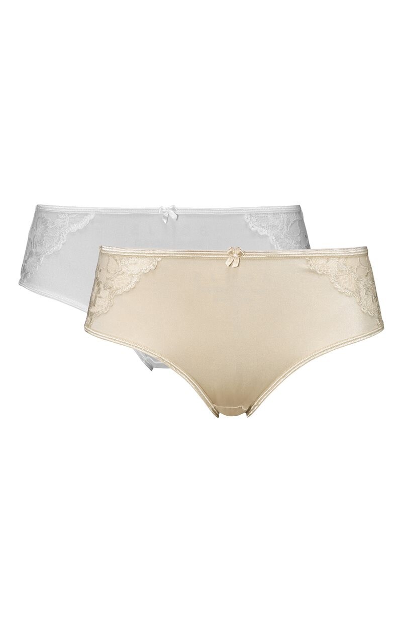 Läs mer om Trosa med spetsdetaljer 2-pack