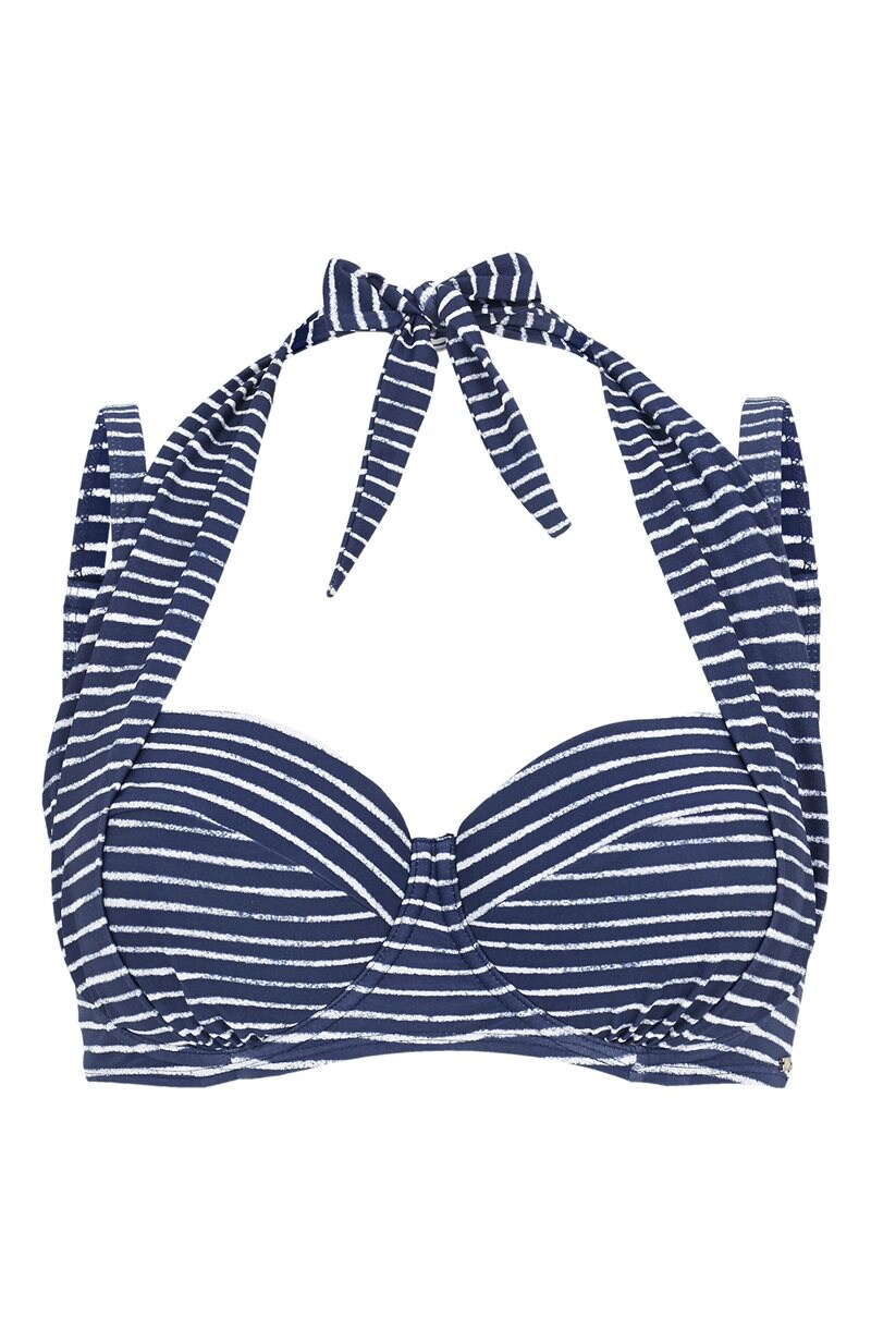 Läs mer om Randig bikini-bh multifunktion