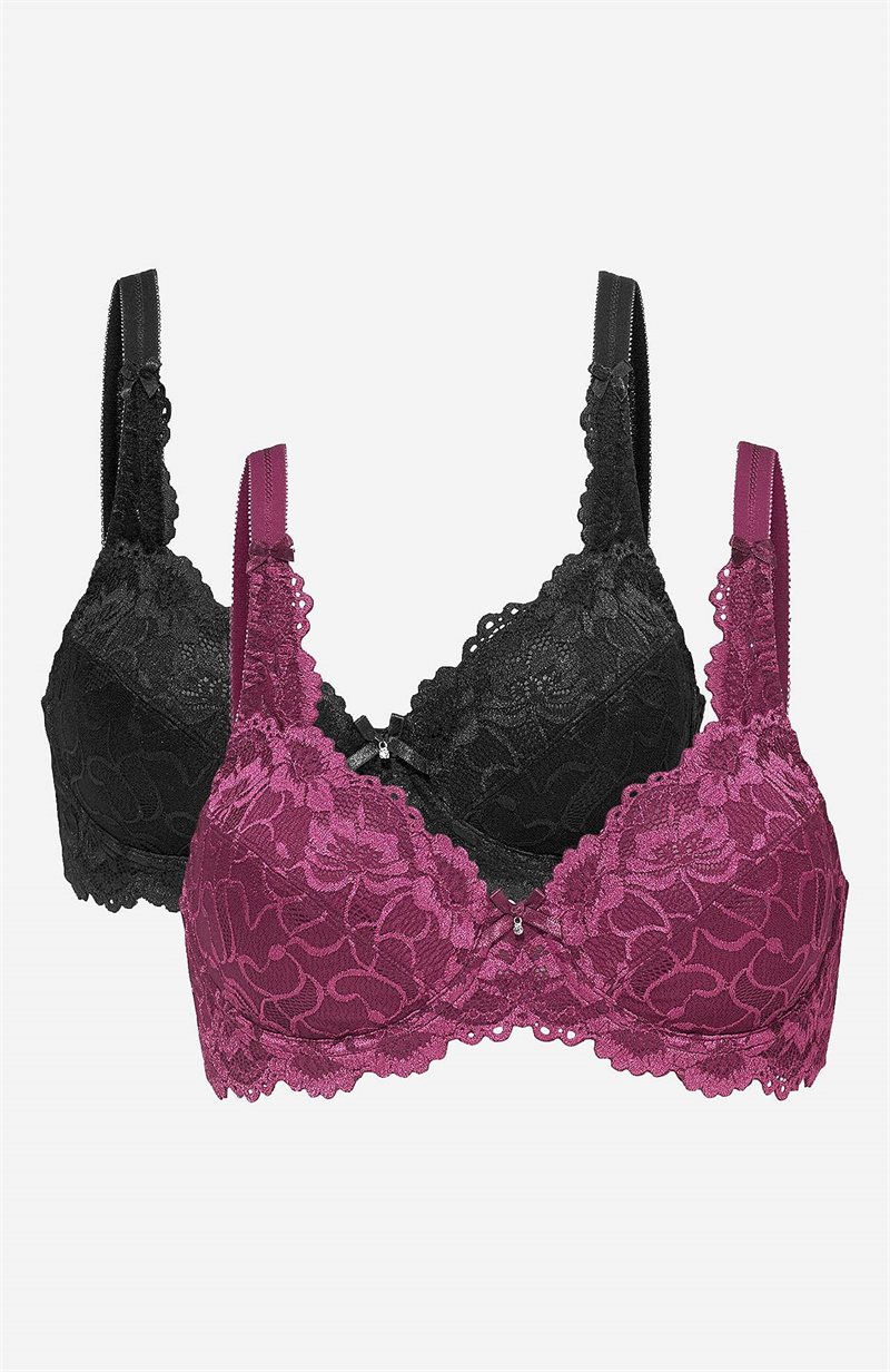 Läs mer om Bygel-bh Maria 2-pack