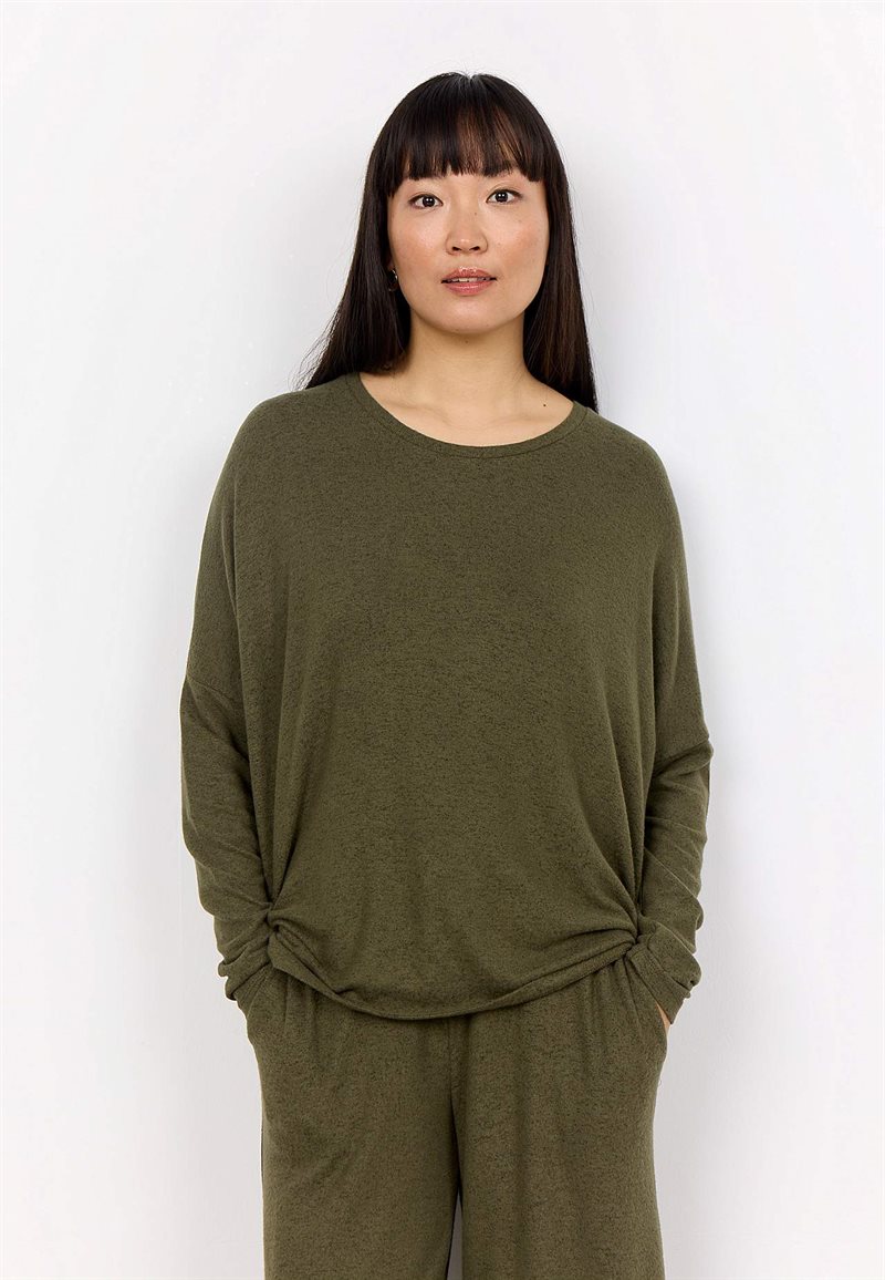 Supermjuk, melerad trikÃ¥topp 33759