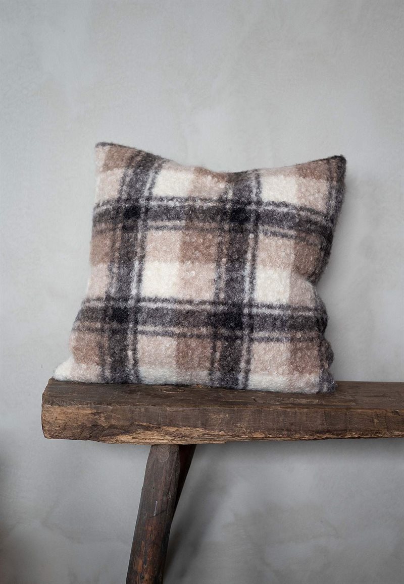 Product Image for Mjukt, rutigt kuddfodral