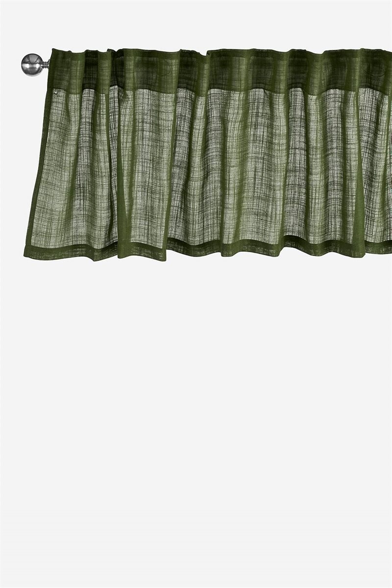 Enfärgad multibandskappa med linnelook Victoria 24333