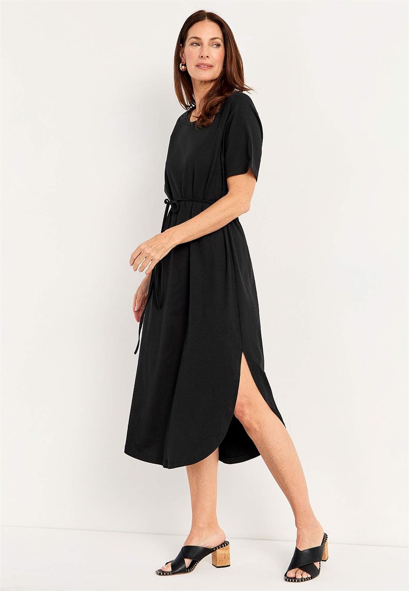 Trikåklänning i ekologisk bomull Alex 30921