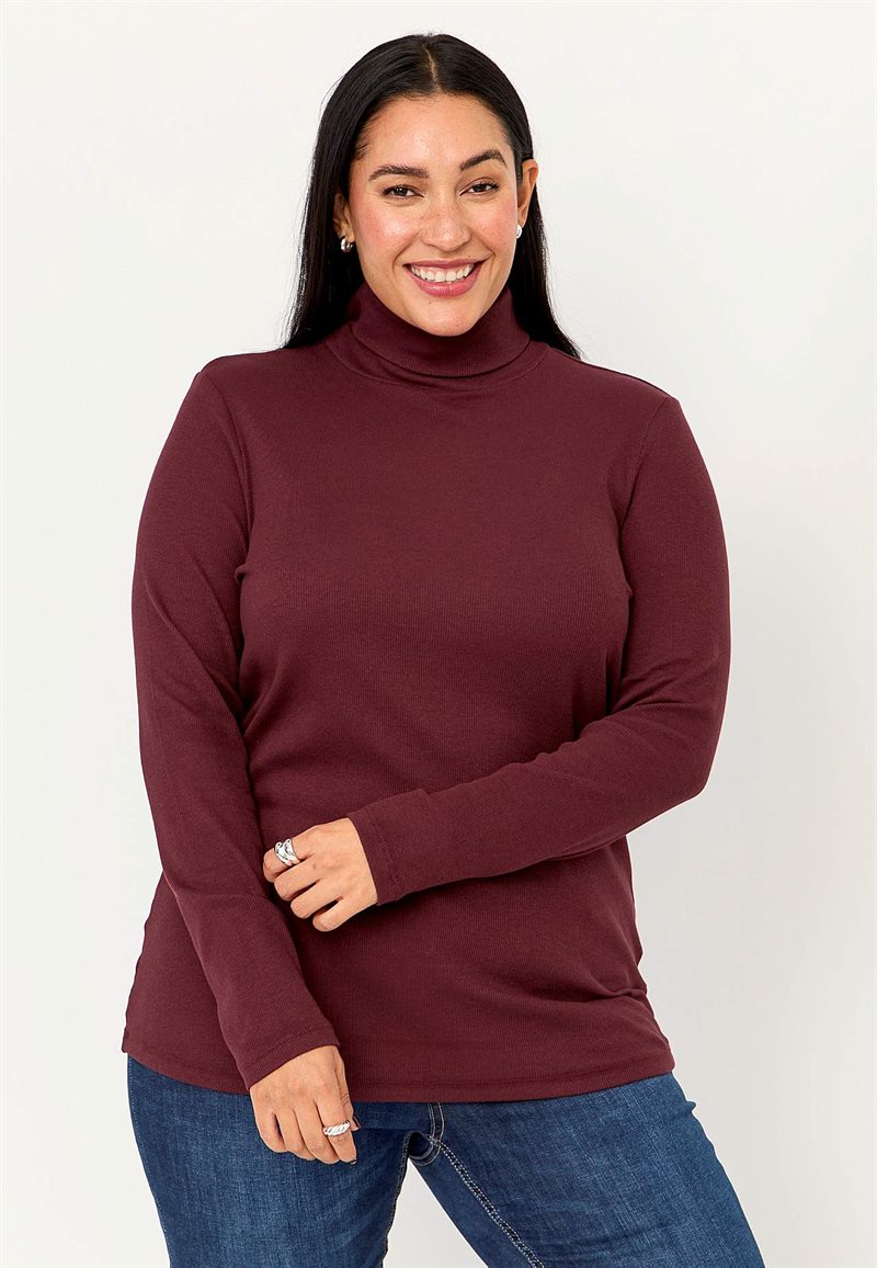 Product Image for Ribbad polotröja i ekologisk bomull