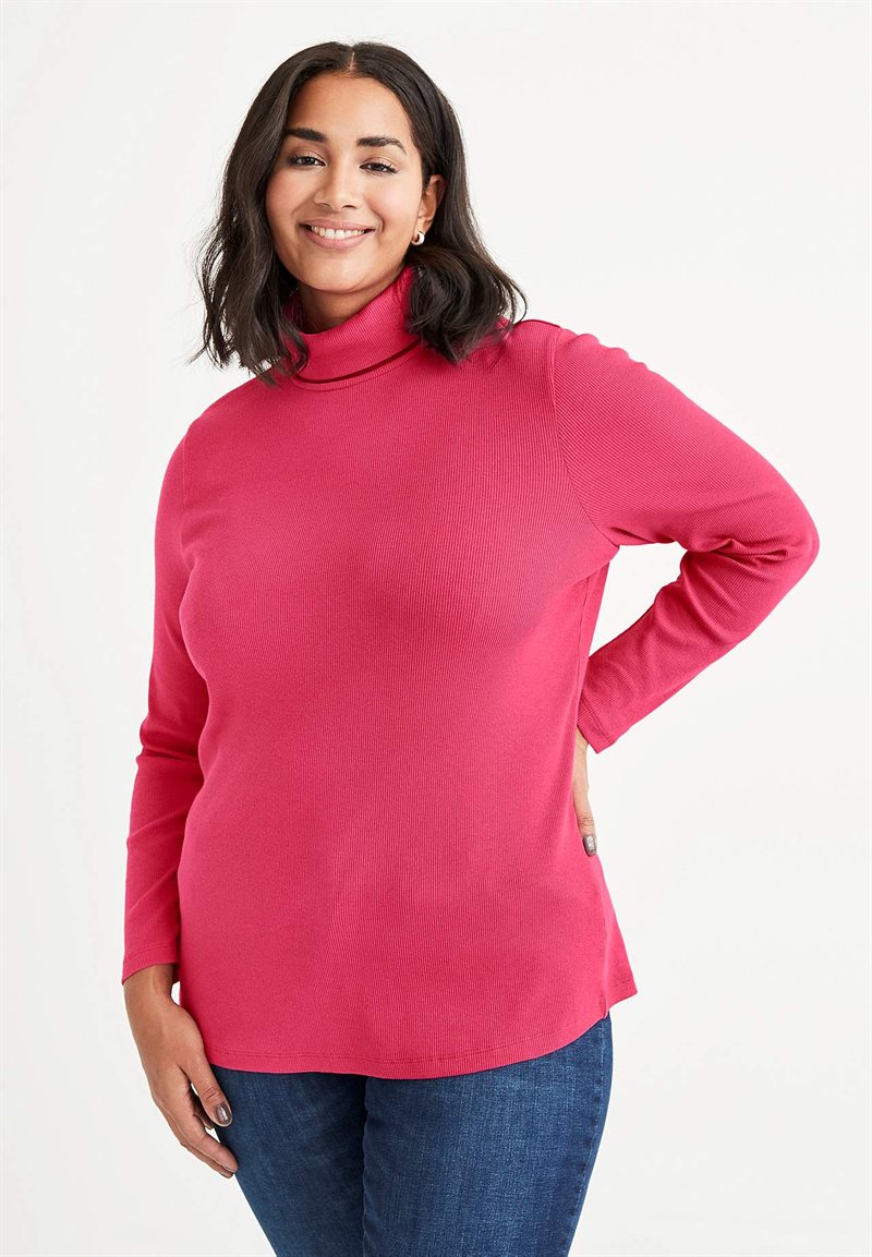 Product Image for Ribbad polotröja i ekologisk bomull