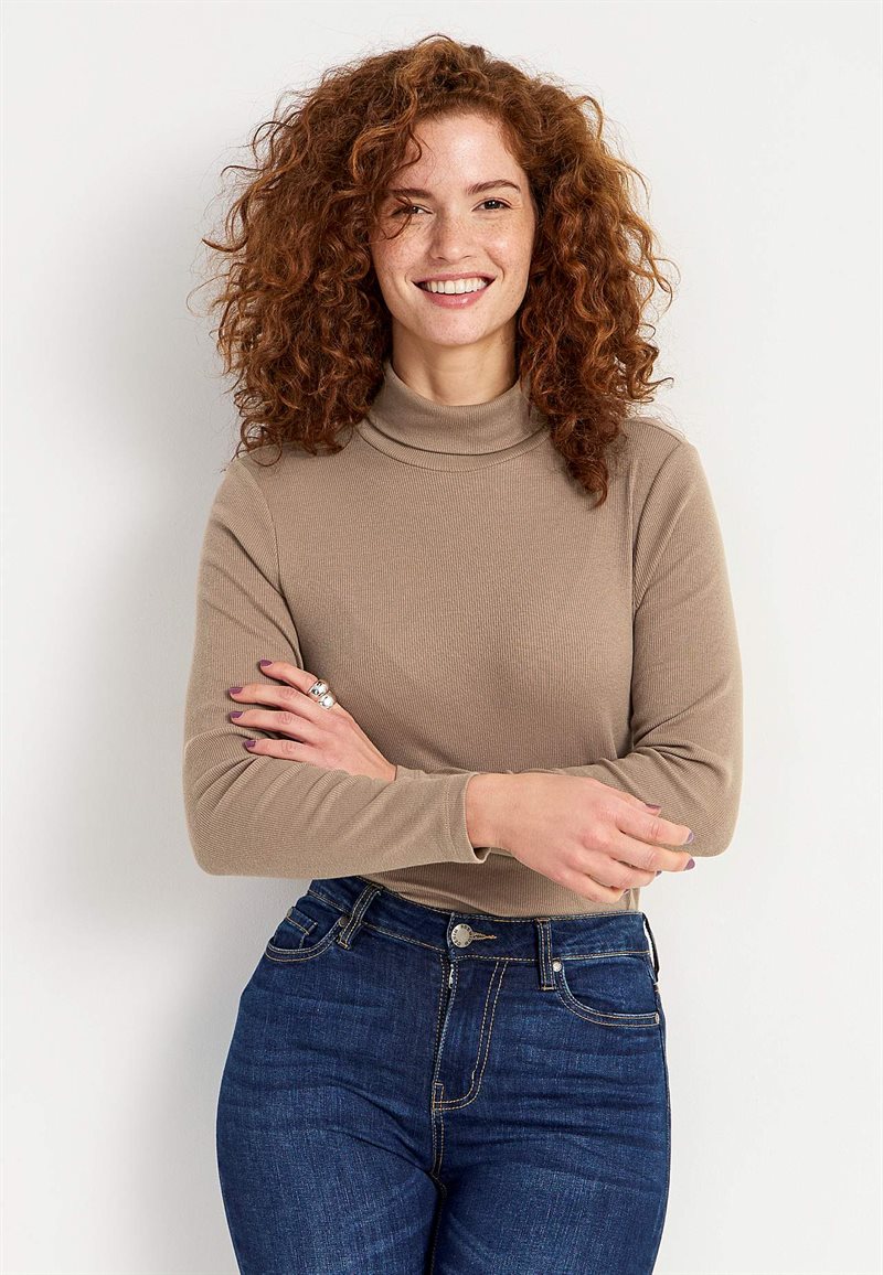 Product Image for Ribbad polotröja i ekologisk bomull