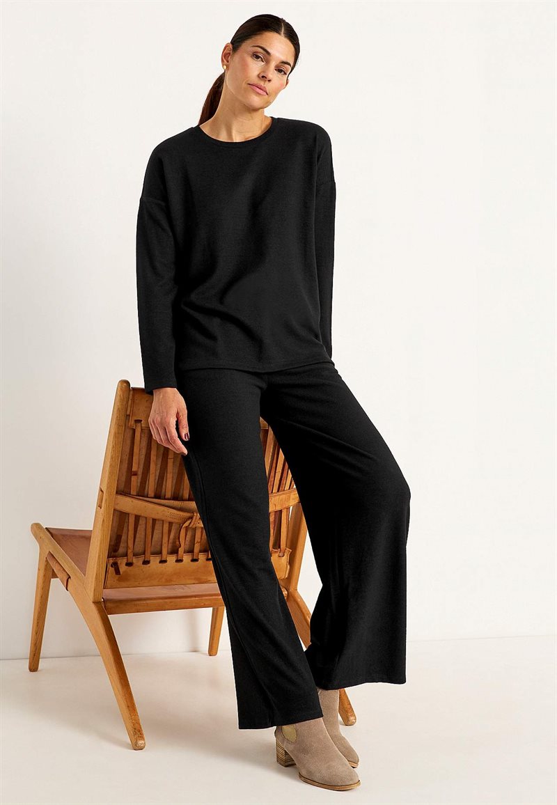 Supermjuk, långärmad trikåtopp 31570