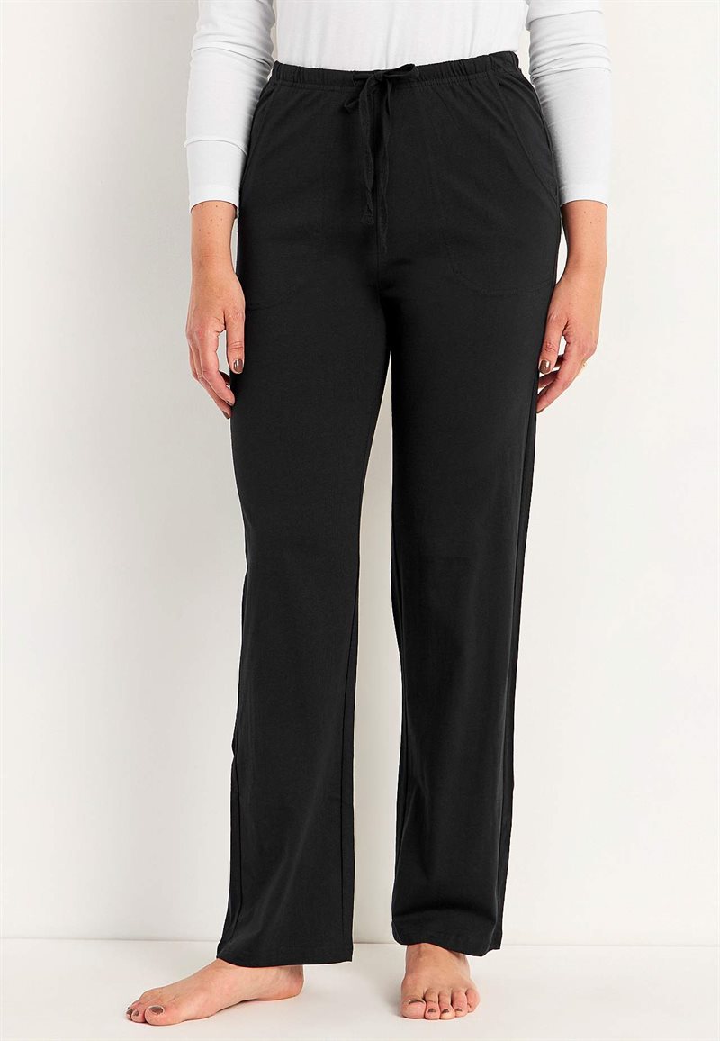 Mjukisbyxa i mjuk trikå