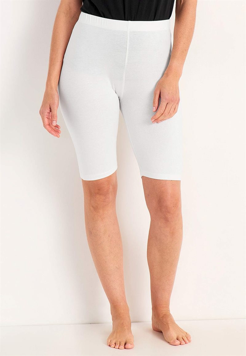 Bekväm cykelbyxa i ekologisk bomull Tindra 2-pack