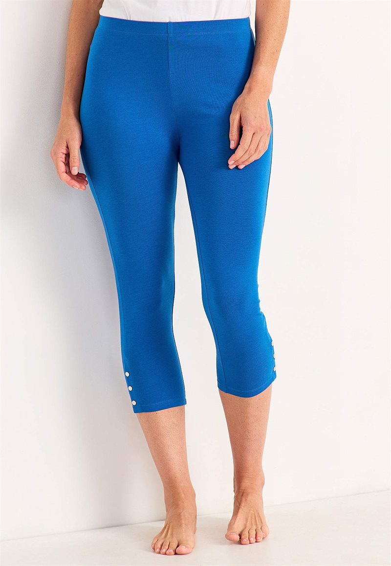 Caprileggings med fina knappdetaljer Milly 2-pack 30900