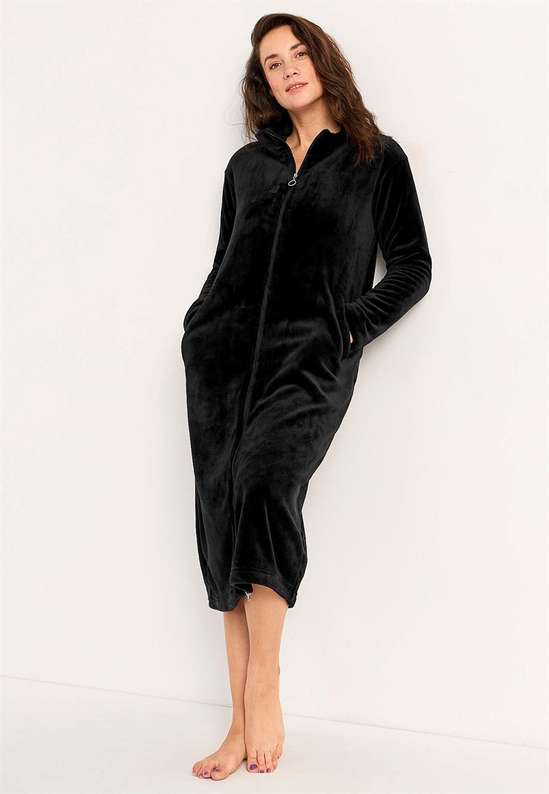 Product Image for Lång morgonrock i fleece Philippa