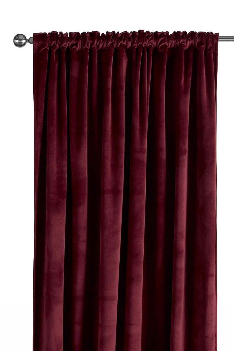 Gardinlängd sammet 2-pack 24462