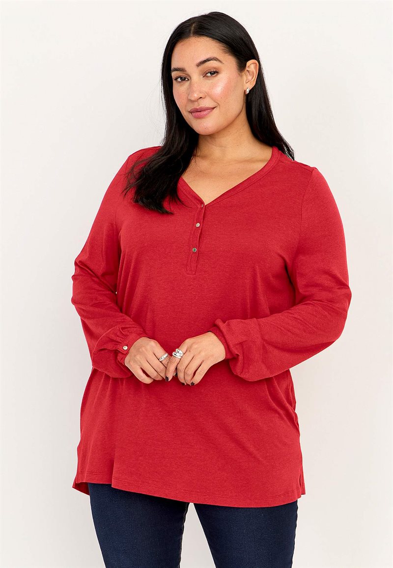 Trikåtunika med v-ringning Linnea 25452