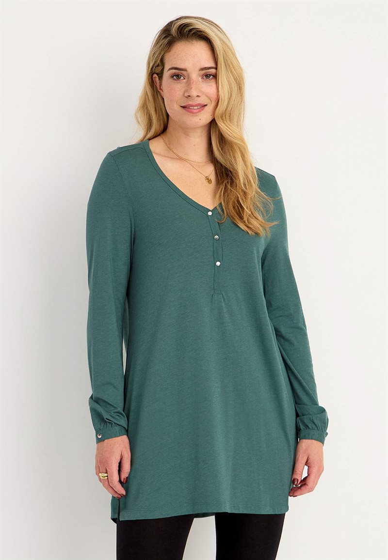 Trikåtunika med v-ringning Linnea 24909