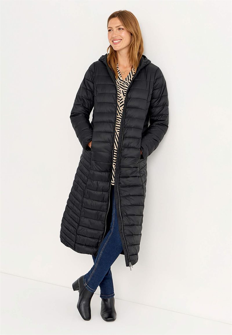 Lång lättviktskappa 25592