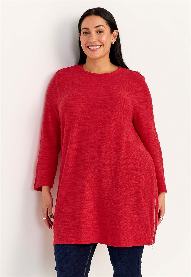 Mjuk tunika med 3/4-långa ärmar Vicky 25599