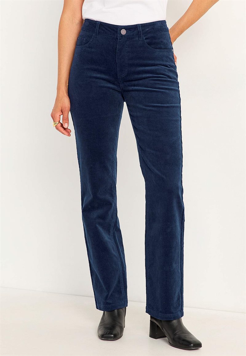 Stretchig manchesterbyxa 25761