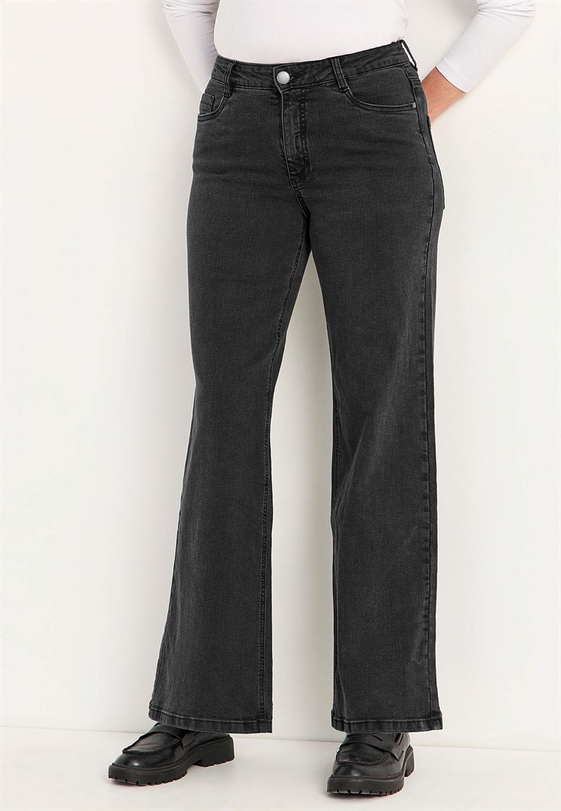 Vida jeans med hög midja 32234