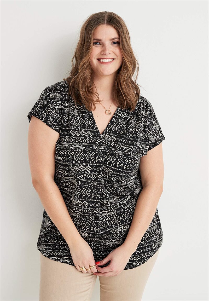 Kortärmad trikåtunika Nicky 26692