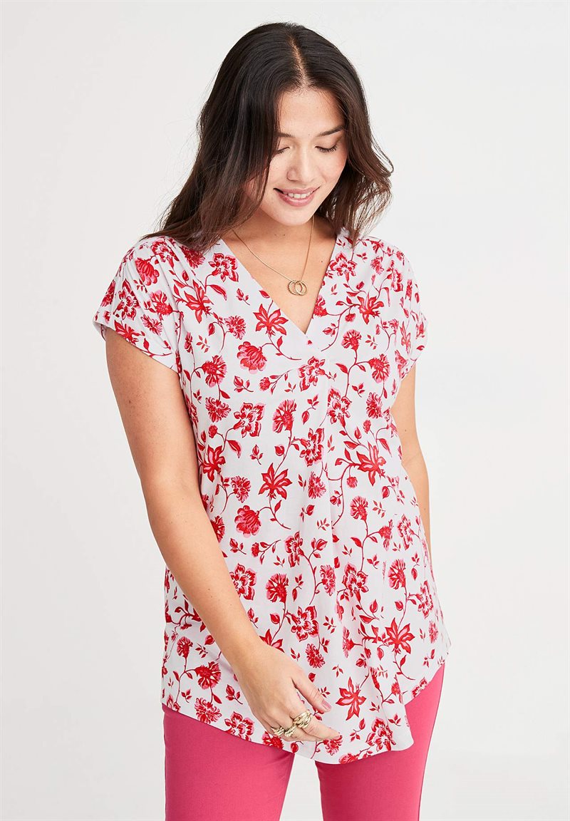 Kortärmad trikåtunika Nicky 26691