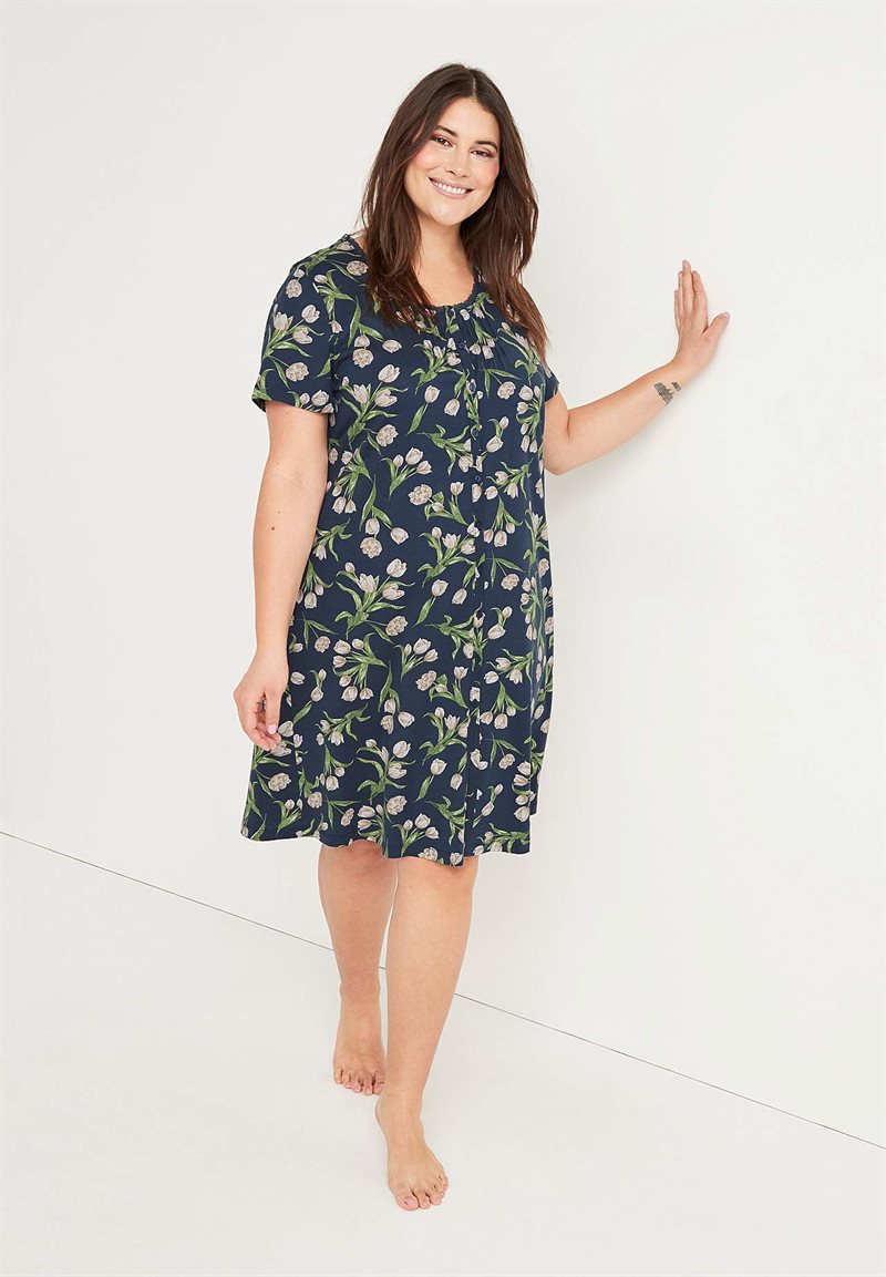 Blommigt nattlinne Hulda