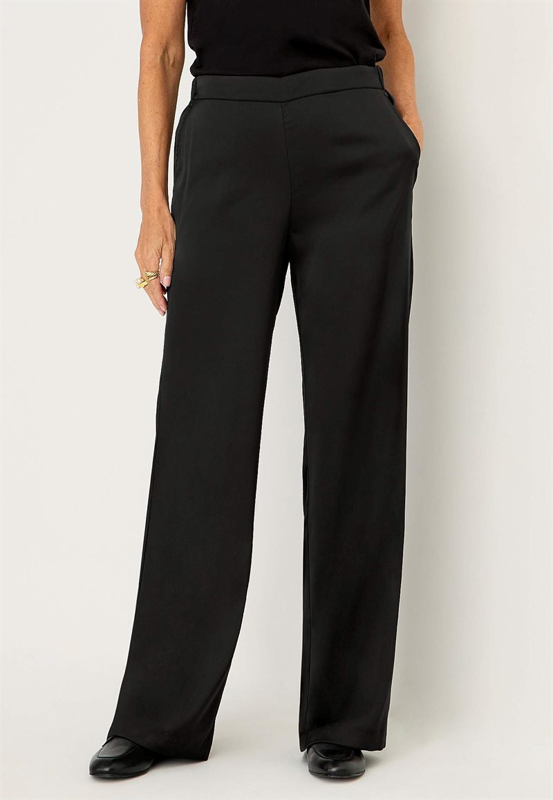 Festbyxa med vida ben Jackie