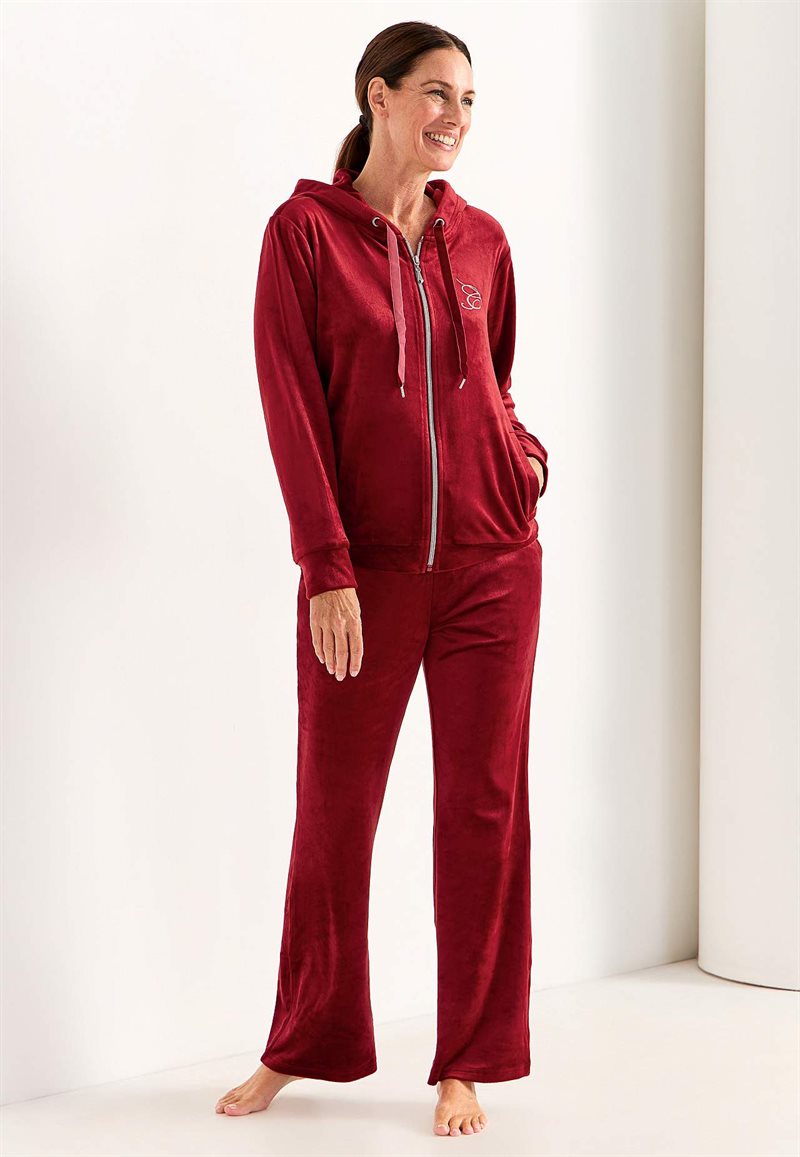 Tvådelat velourset 27605