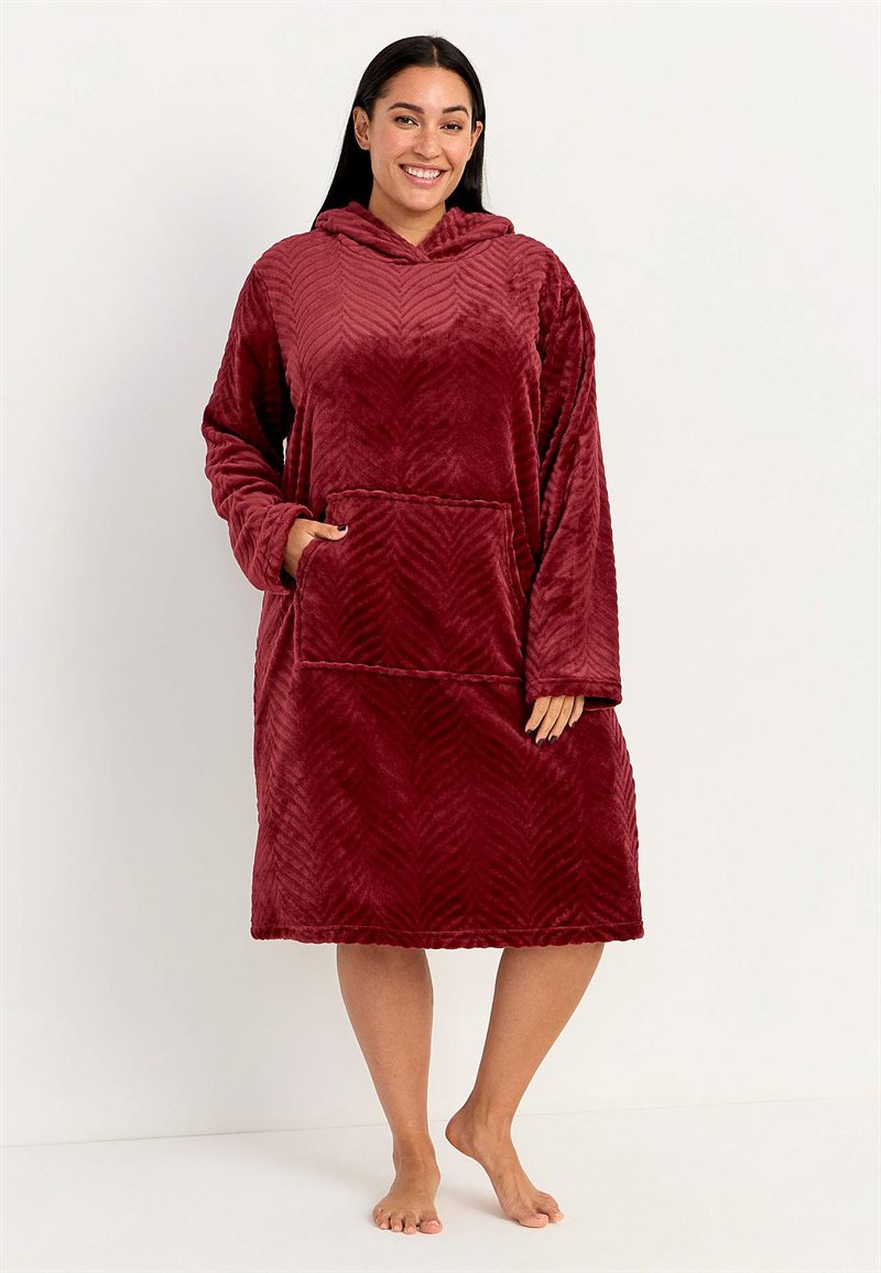 Product Image for Morgonrock i mönstrad fleece Lotta